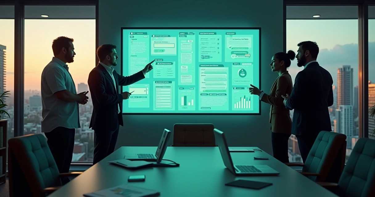 Equipe jurídica acompanhando painel de atendimento automatizado integrado ao WhatsApp 