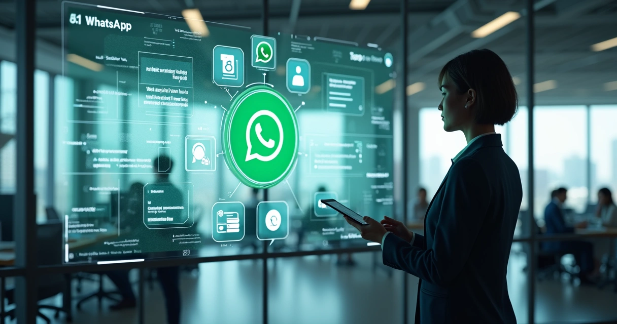 Agente virtual gerenciando múltiplos canais de atendimento ao cliente 