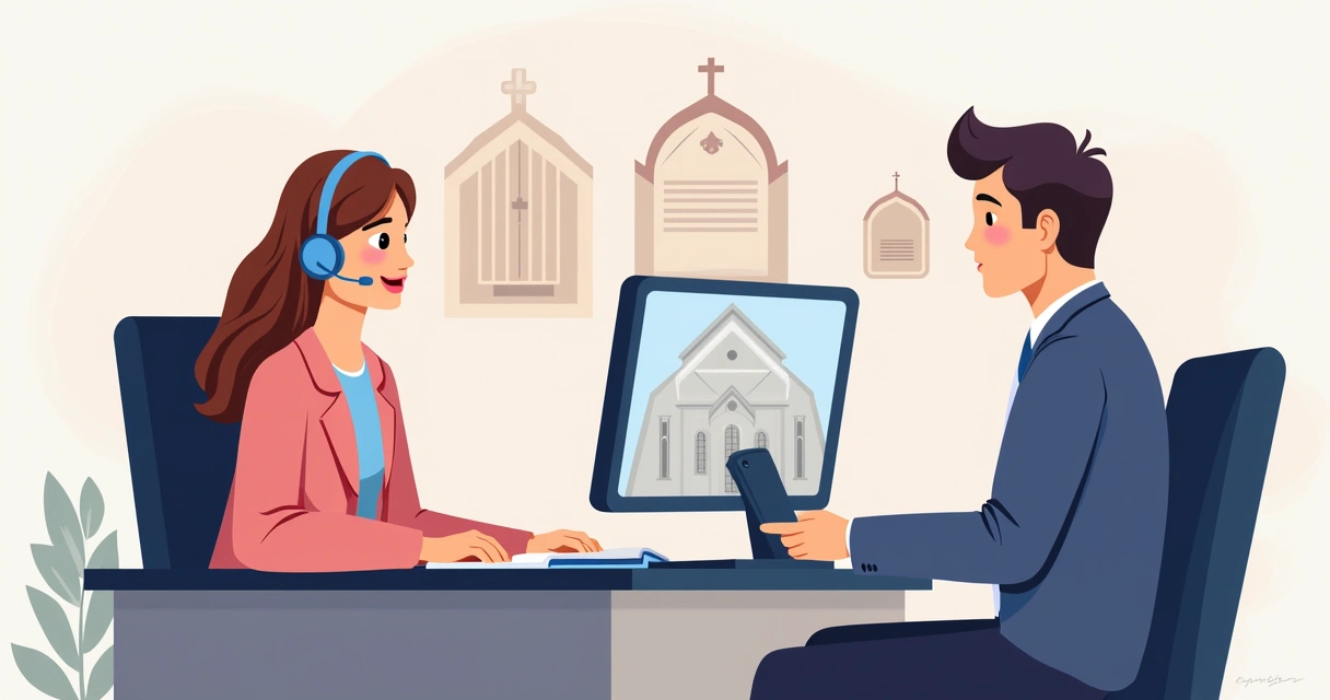 Atendimento personalizado para placas de igreja 