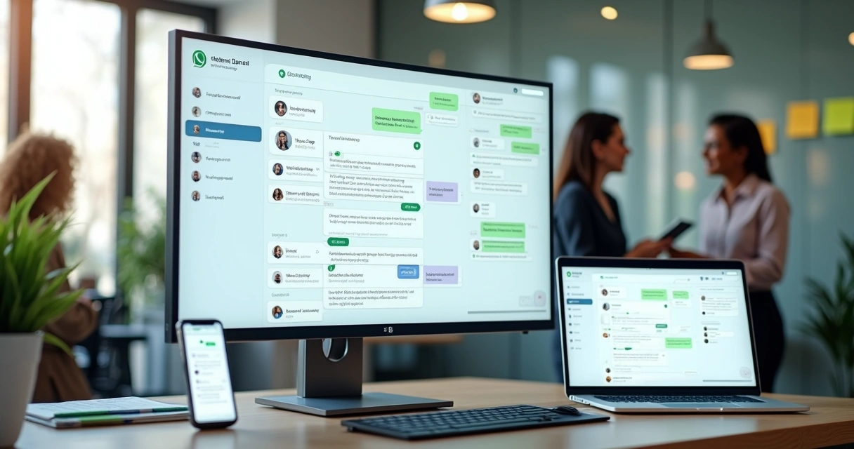 Painel com chatbot acelerando atendimento em múltiplos canais digitais 