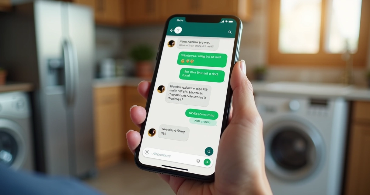 Atendimento técnico por WhatsApp e visita agendada 