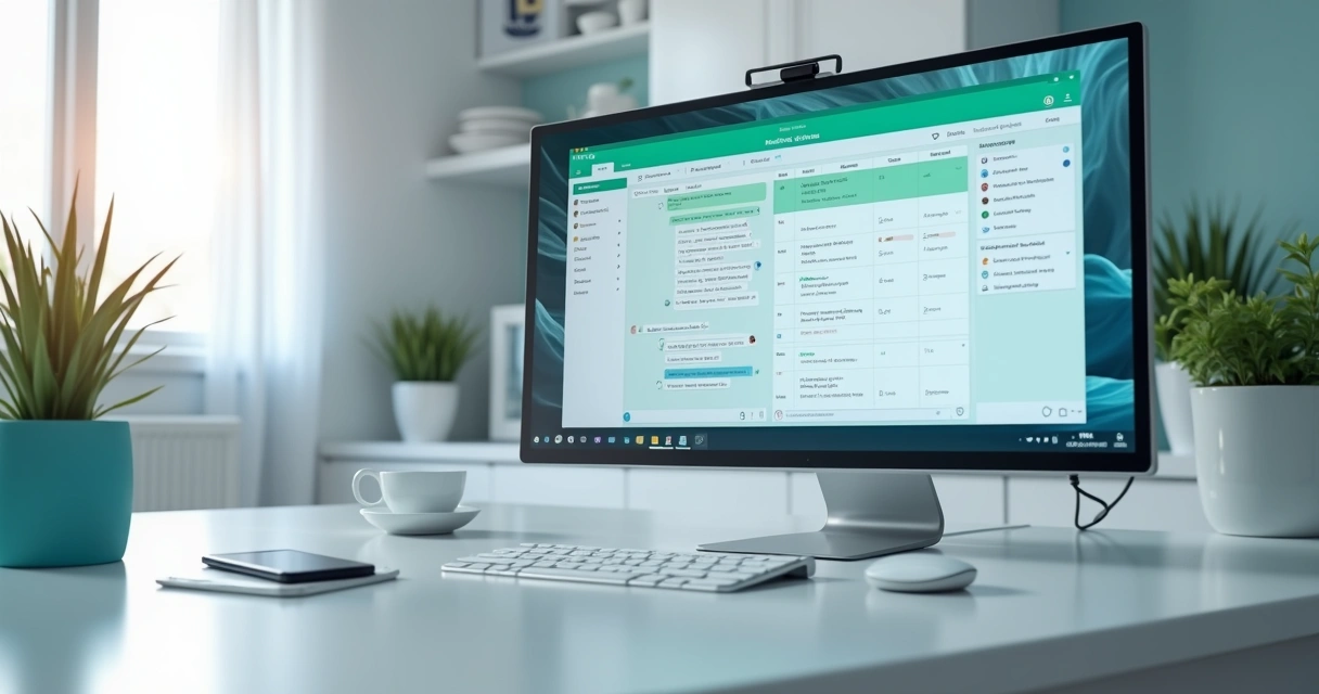 Tela de atendimento no WhatsApp para agendamento odontológico 
