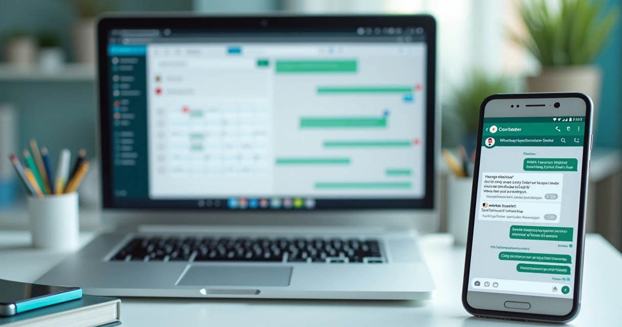 Atendimento de clínica odontológica no WhatsApp com agendamento 
