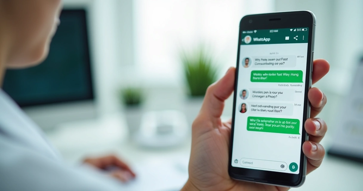 Atendimento rápido no WhatsApp para agendamento de consulta odontológica
