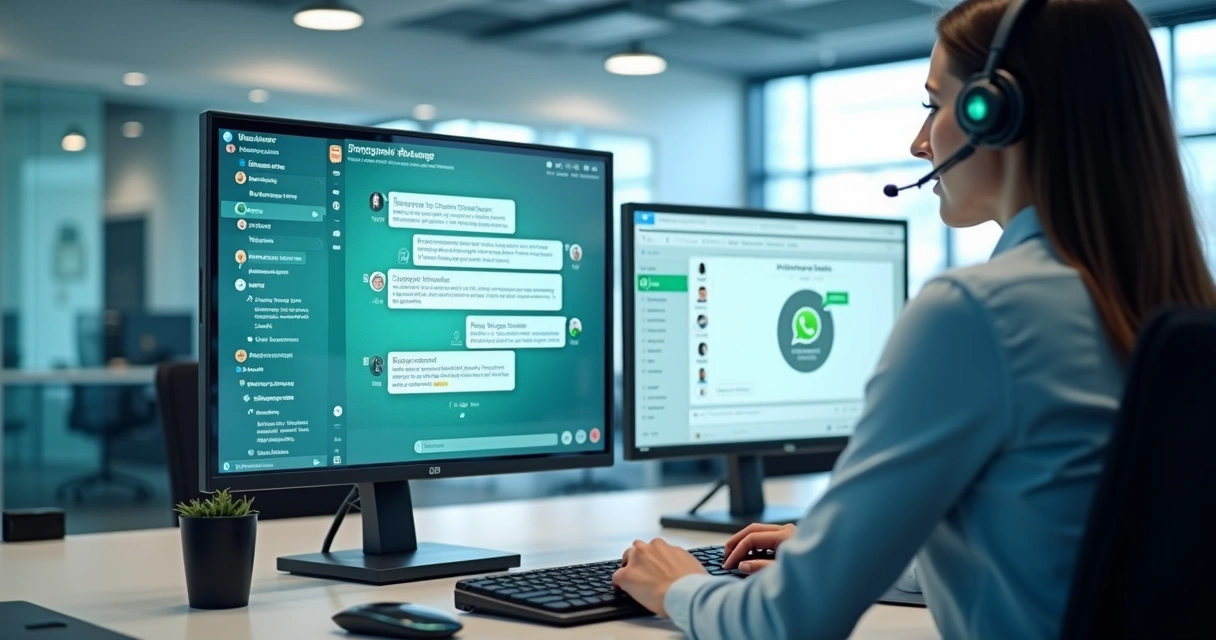 Atendimento com IA integrado a WhatsApp e CRM 