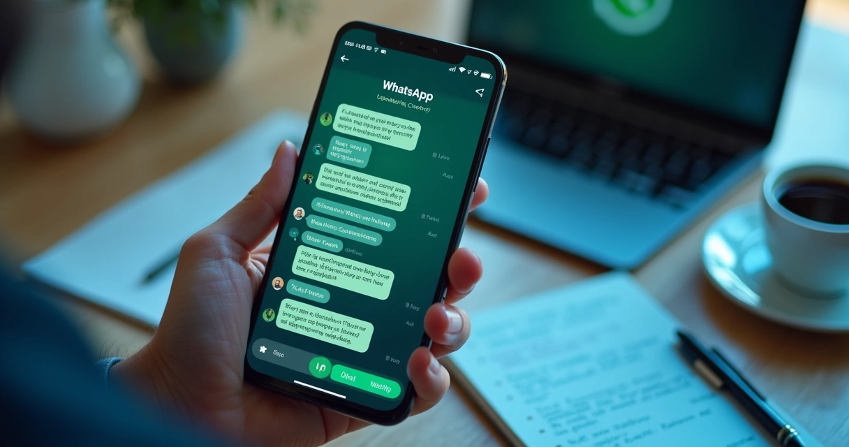 Chatbot no WhatsApp atendendo cliente de forma personalizada 