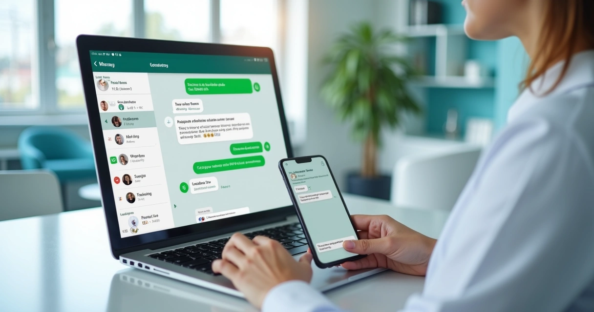 Agendamento odontológico pelo WhatsApp em tempo real 