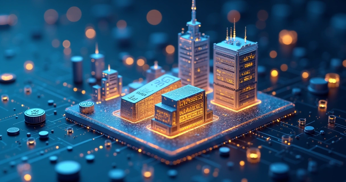 Representação digital de ativos com blockchain e tokens 