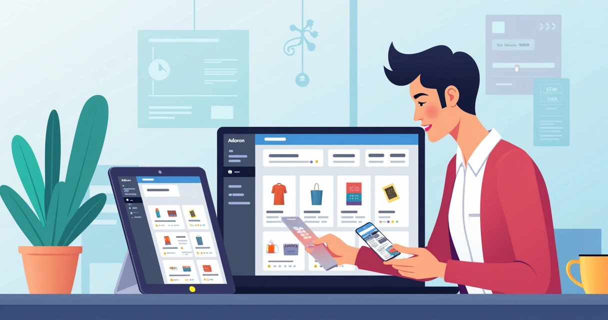 Atualização de catálogo digital por representante comercial 
