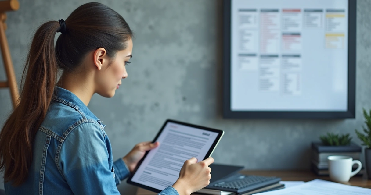 Profissional estudando atualização de segurança 