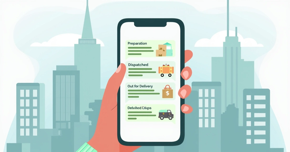 Chatbot mostra status de pedido ao cliente