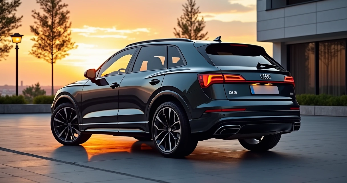 Detalhes do design externo do Audi Q5 2024