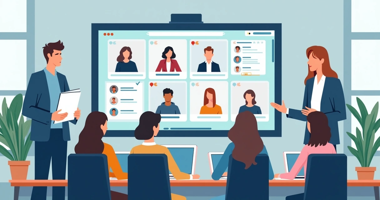 Plataforma digital para audiência pública com participantes online 