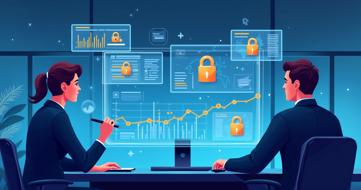 Auditoria digital e monitoramento de segurança online 