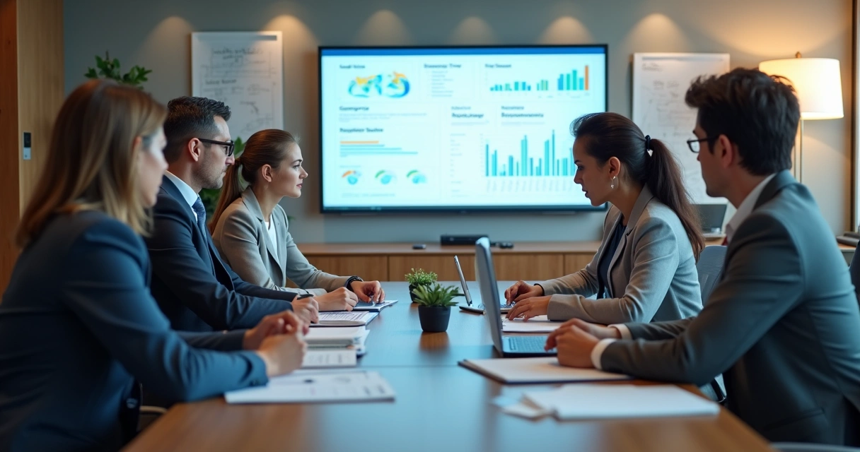 Equipe realiza auditoria fiscal em reunião 