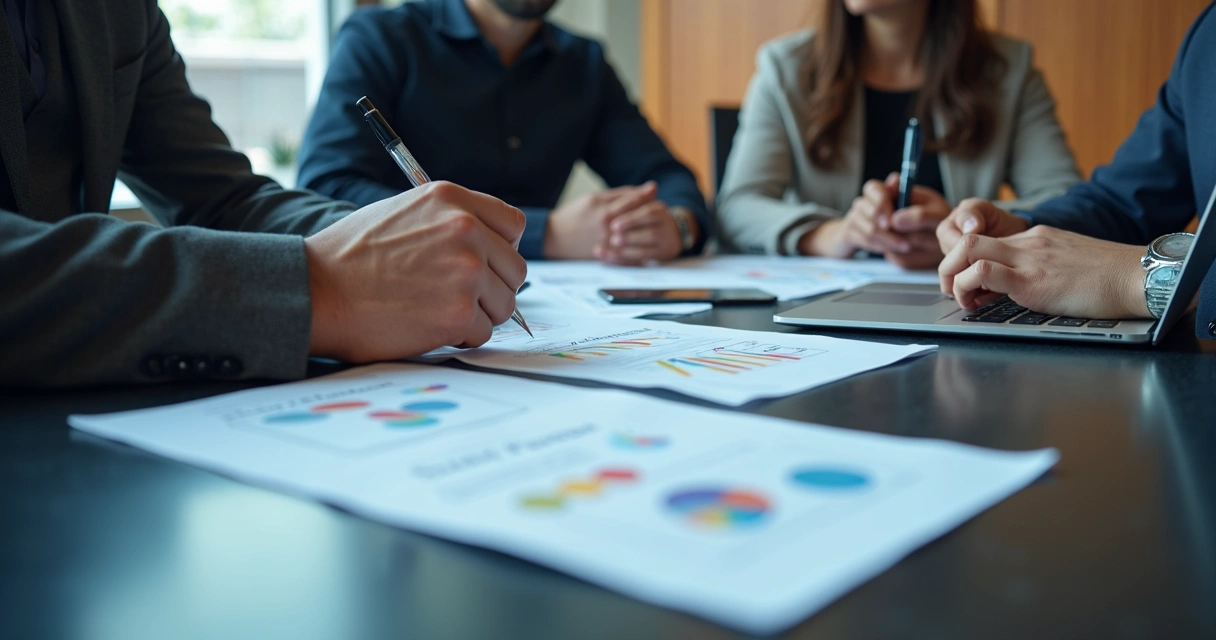 Equipe durante auditoria interna na área de SST de empresa