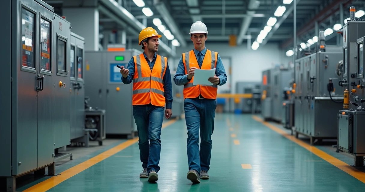 Auditoria de processos industriais com checklist 