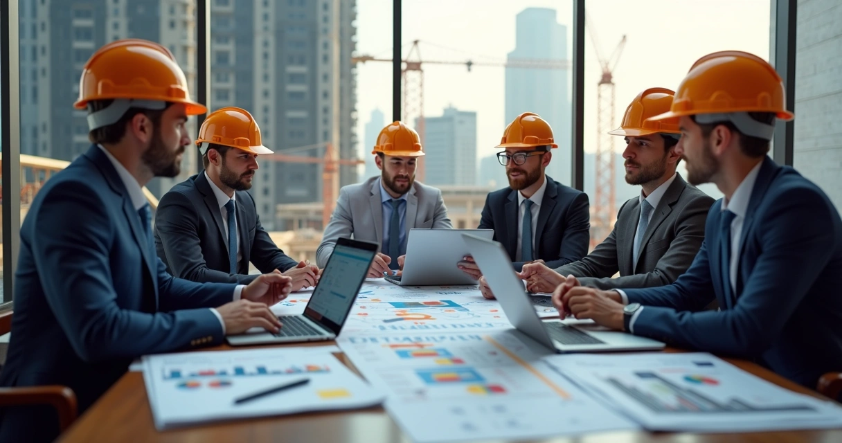 Auditoria de resultados em projeto de construção 