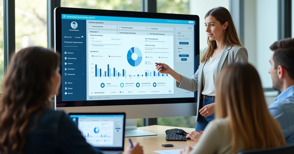 Plataforma EAD sendo exibida em computador e tablet 