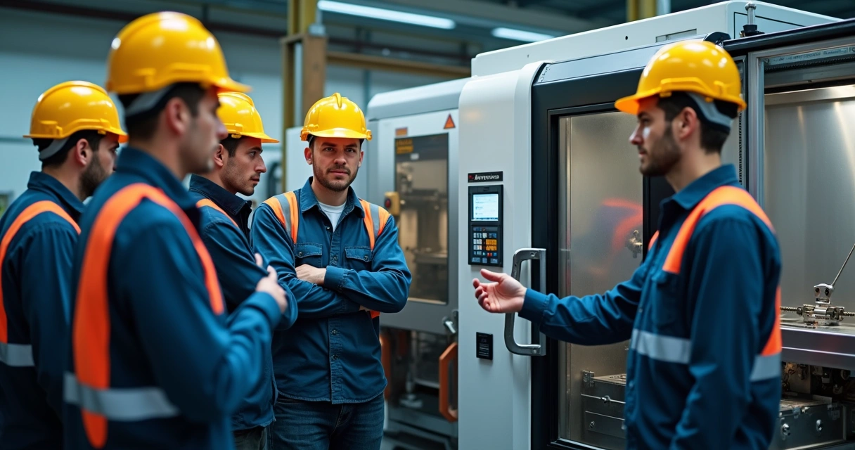 Treinamento prático de NR12 em ambiente industrial 