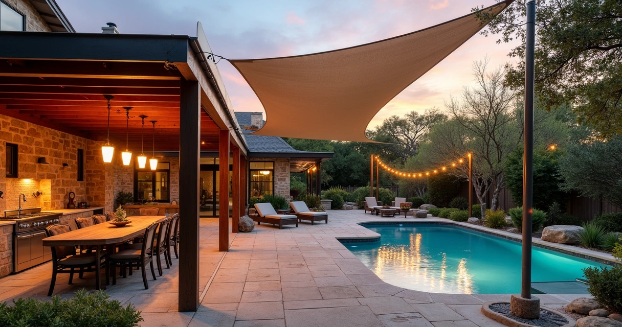 Shade Sails vs Pergolas: What’s Right for Your Austin Backyard? - Urban ...