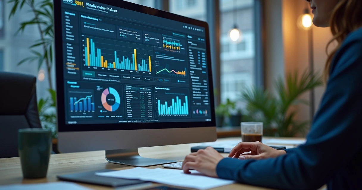 Análise automática de dados fiscais em tela de computador