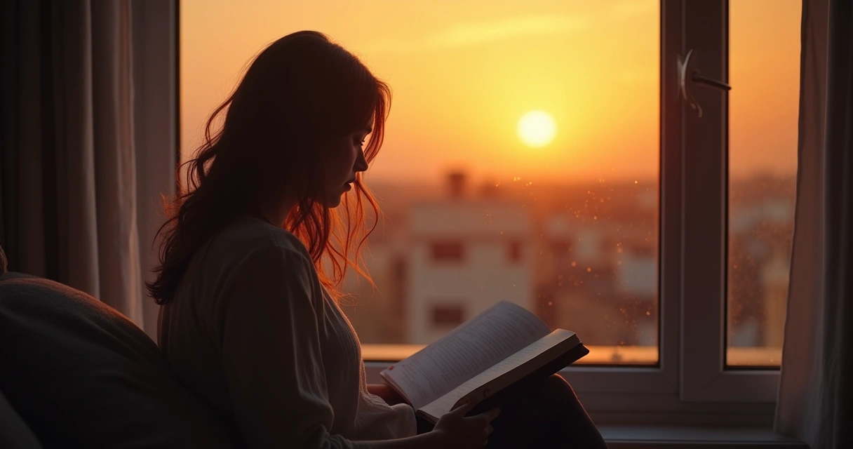 Pessoa refletindo sobre lembranças e autoconhecimento 