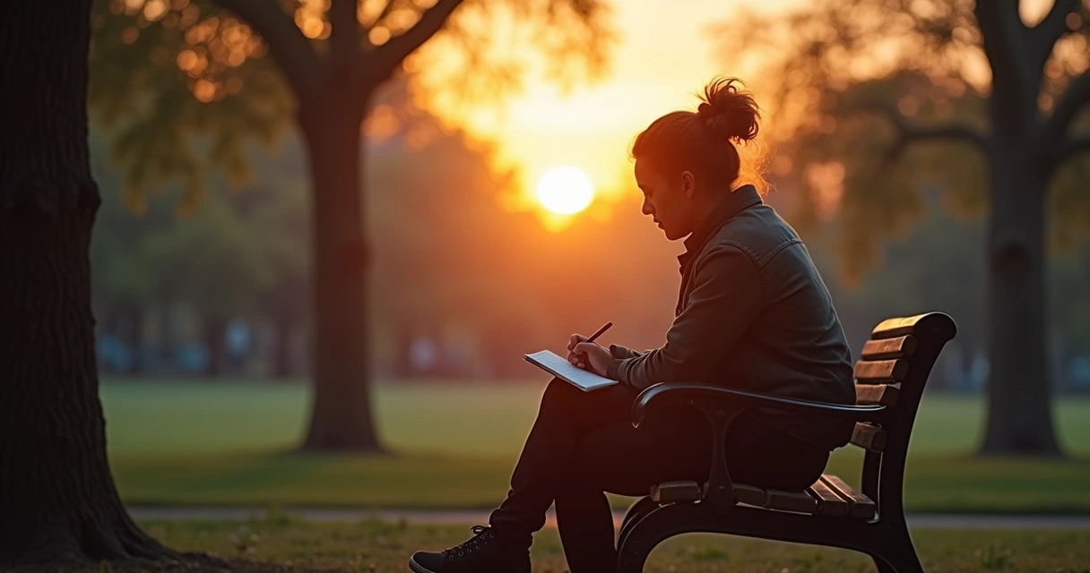 Persona reflexionando en soledad sobre liderazgo emocional