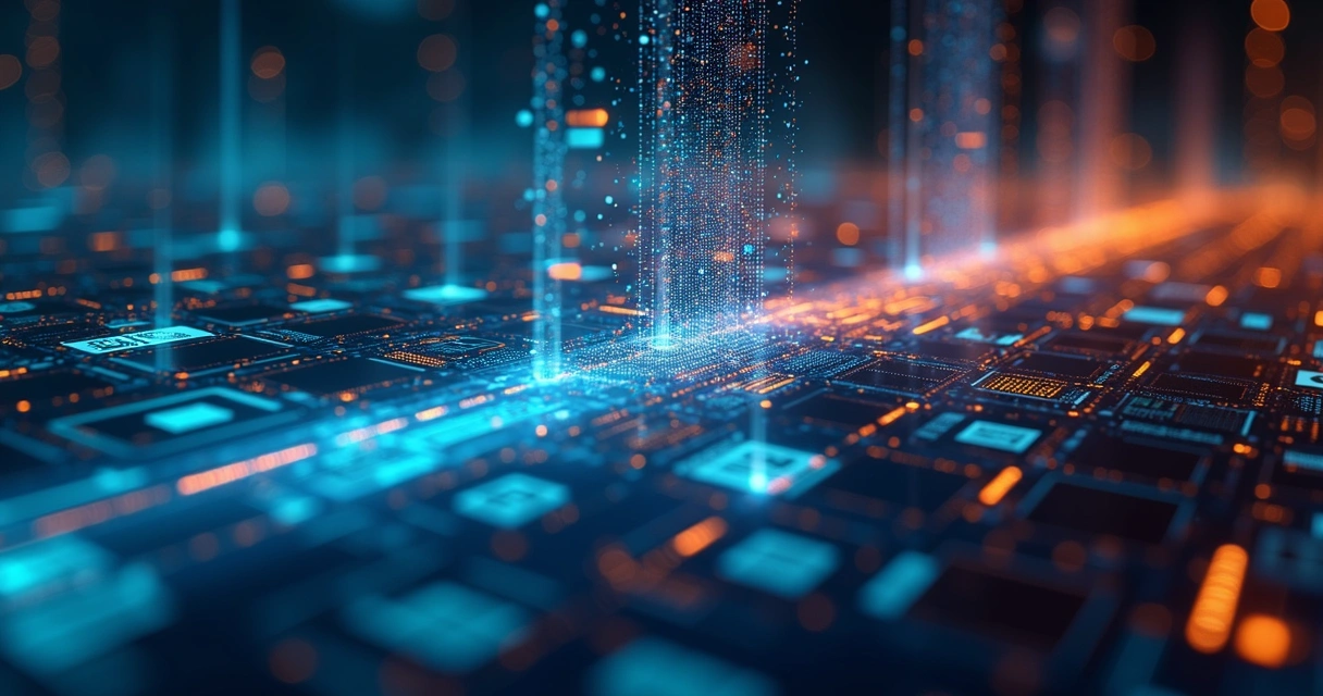 Tela de automação conectando dados de leads e vendas 