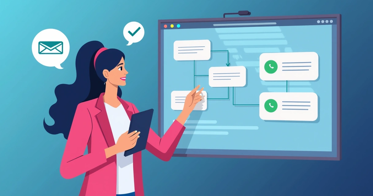 Chatbot atendendo cliente B2B em diferentes canais simultaneamente 