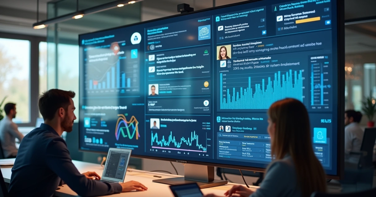 Tela de automação de atendimento digital omnichannel 