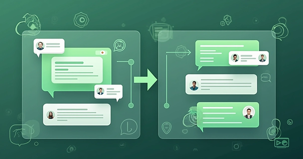 Fluxo automatizado de atendimento via WhatsApp com equipe monitorando 