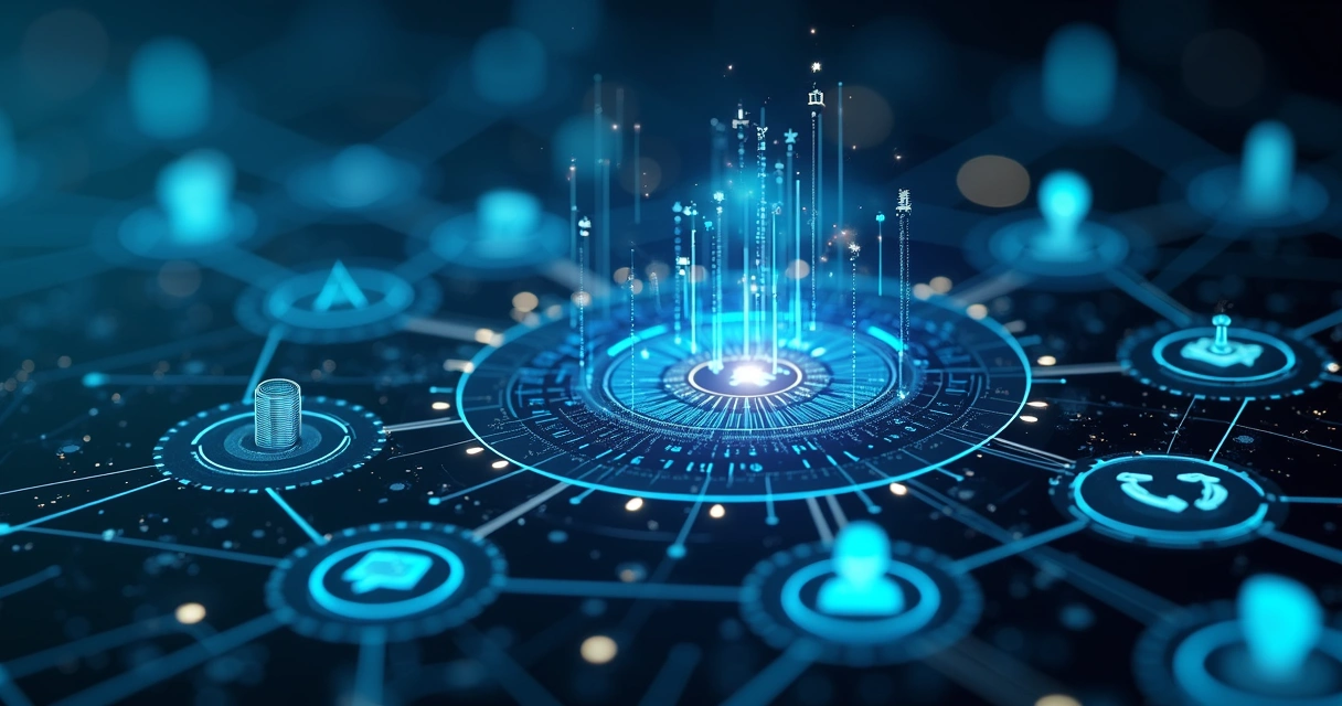 Automação inteligente de processos de BI com IA 