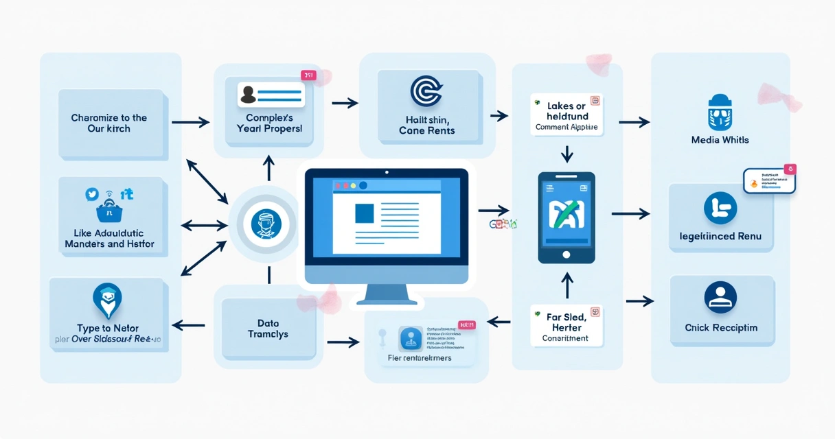 Esquema visual de automação que captura engajamento do LinkedIn 