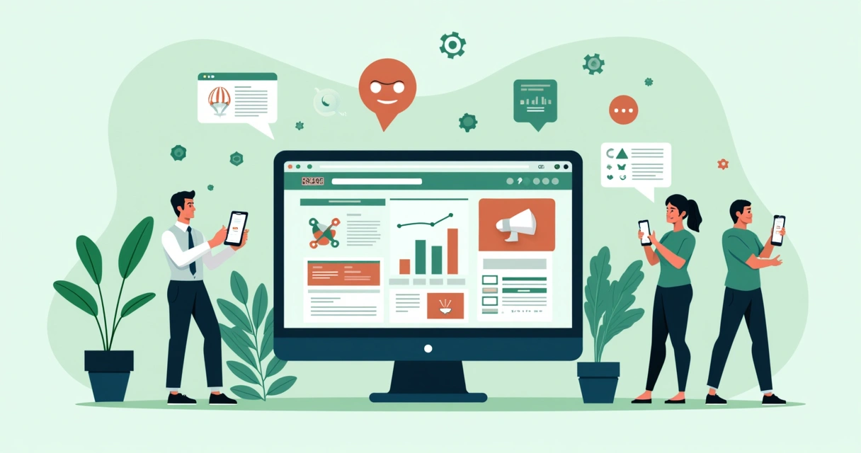 Automação de atualização de catálogo de produtos em computador com gráficos e estoque