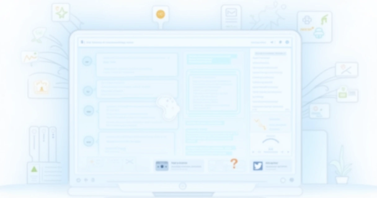 Painel digital de chatbot automatizando conversas em redes sociais 