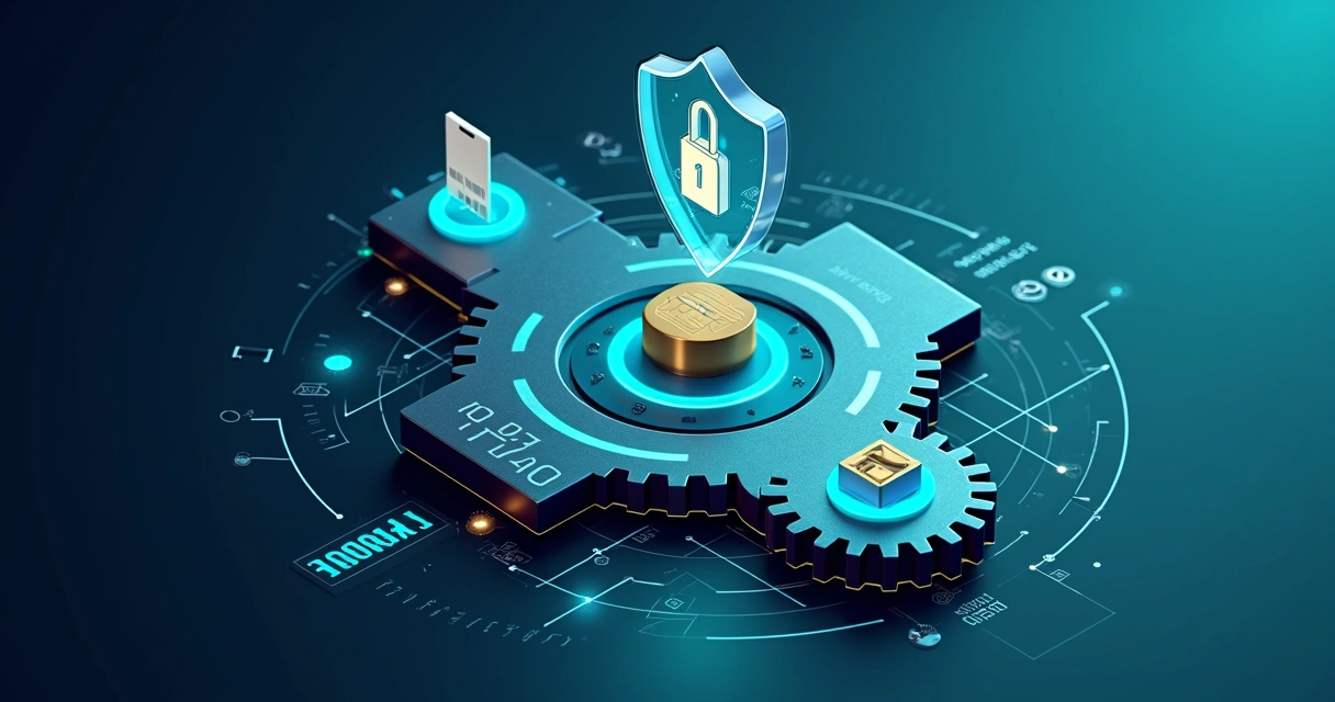 Fluxo automatizado de cobrança conectando boleto Pix e cartão em engrenagens digitais 