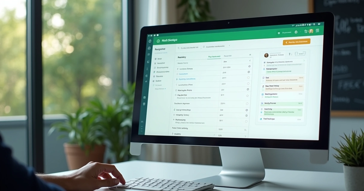Automação de envio de mensagens de cobrança via WhatsApp em tela de computador
