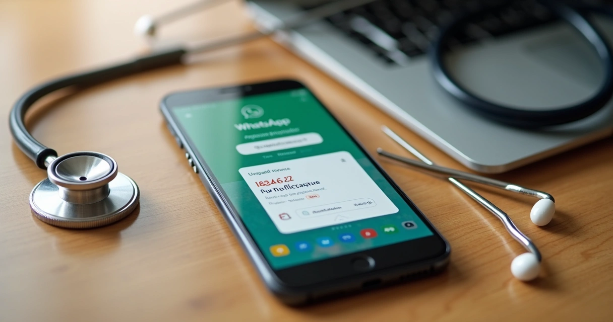 Mensagem automática de cobrança enviada por WhatsApp com link para pagamento Pix 