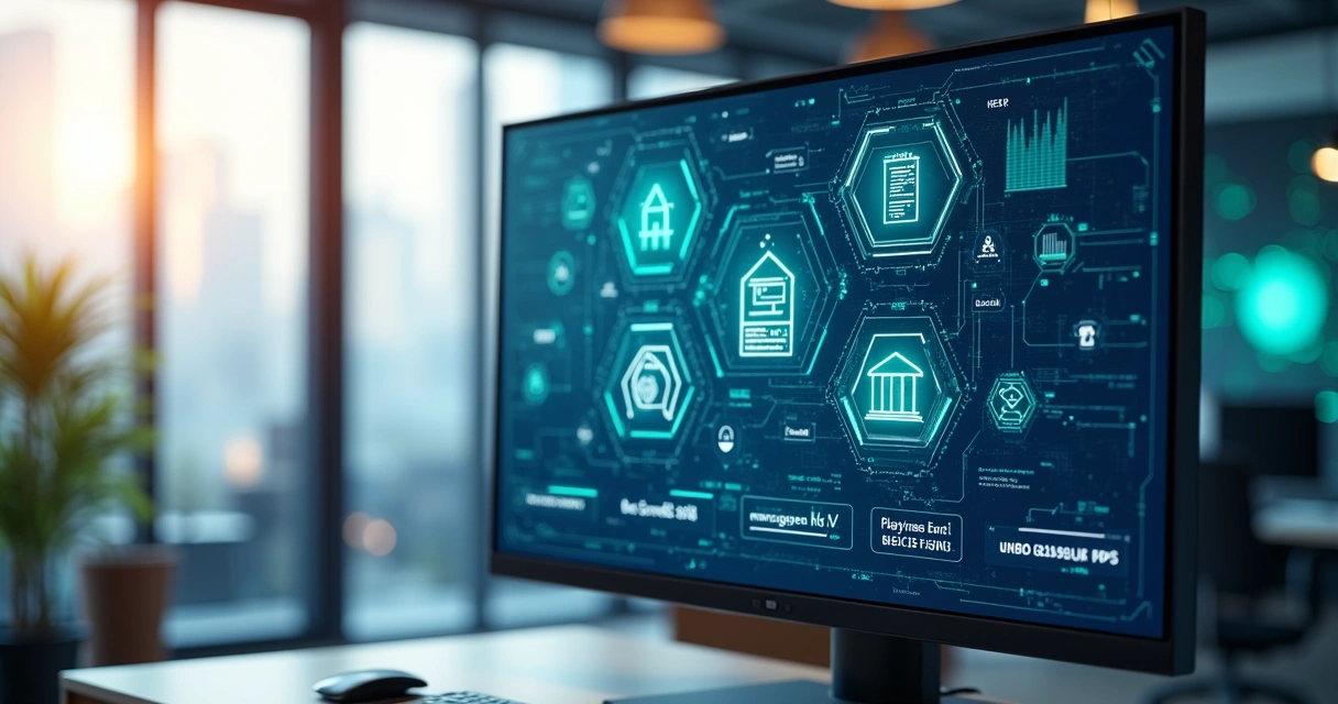 Visão gráfica da automação financeira em uma empresa 
