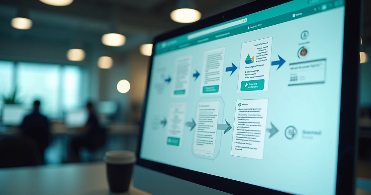 Automação no envio de cartas de cobrança digitalizadas sendo processadas em sistema