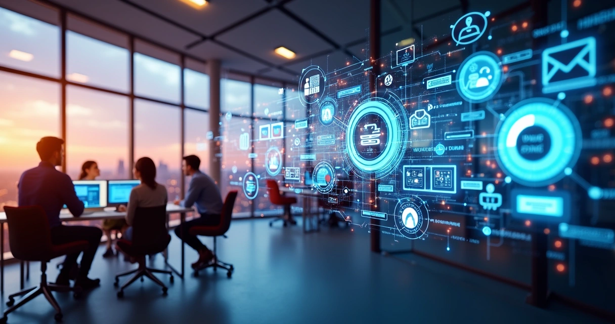 Automação de ferramentas em agência de marketing 