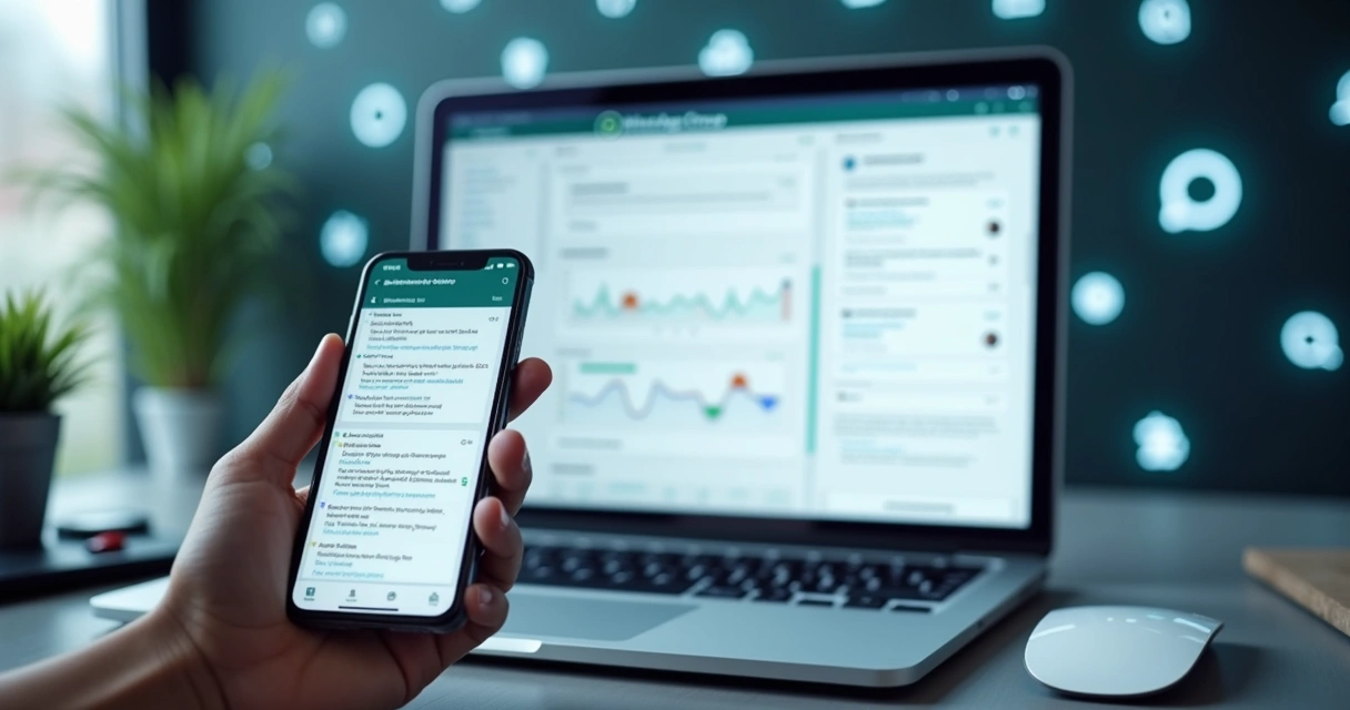 Painel de automação de mensagens em grupo de WhatsApp 