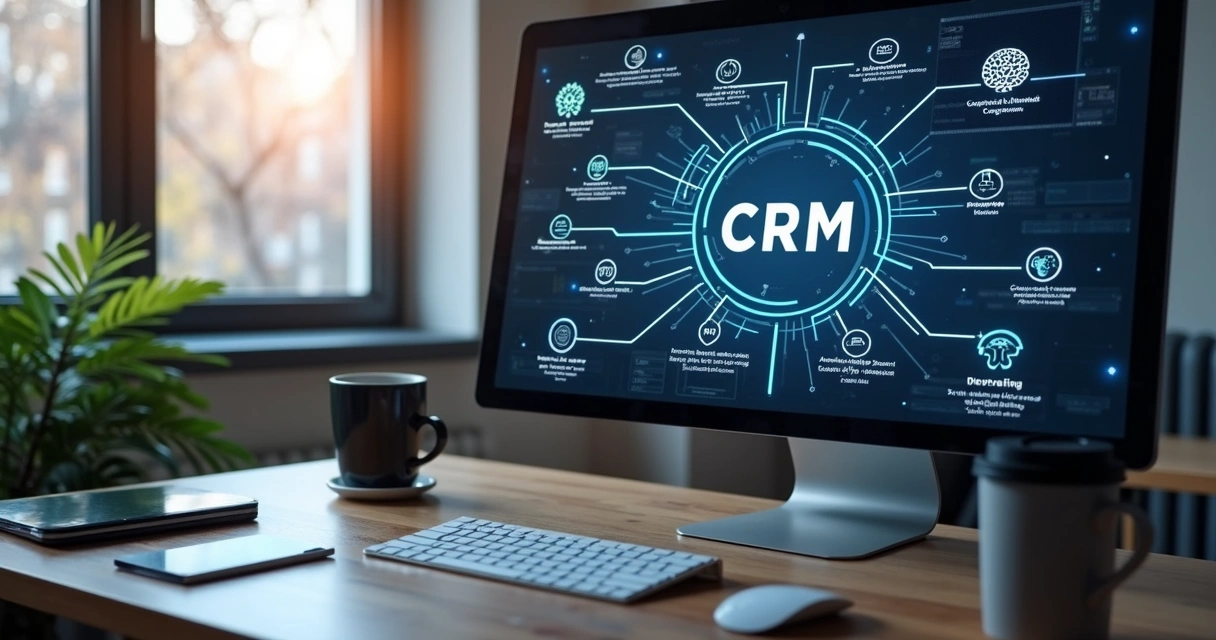 Fluxo automatizado entre CRM e marketing digital