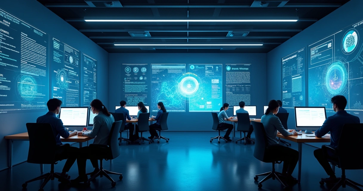 Automação de IA personalizando dark mode em app