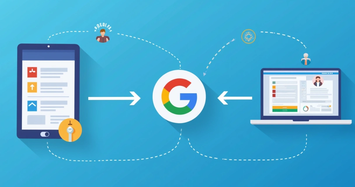 Fluxo de automação entre Facebook Lead Ads, Gemini e Agendor em estilo moderno 