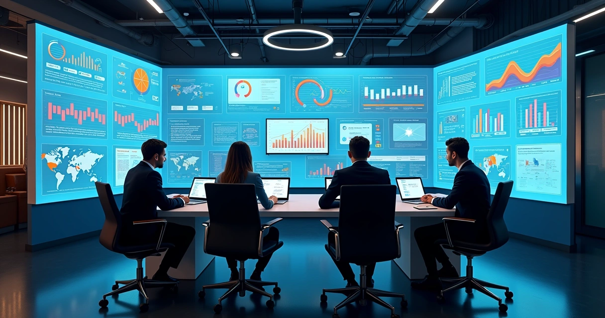 Painel de marketing automação integrando dados de vários canais 