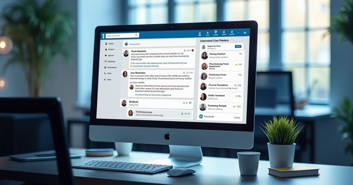 Automação inteligente de mensagens no LinkedIn
