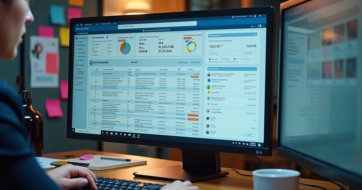 Tela de ERP com cálculo automatizado de MVA 