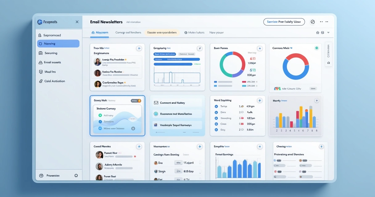 Painel digital mostrando automação de boletins e relatórios 